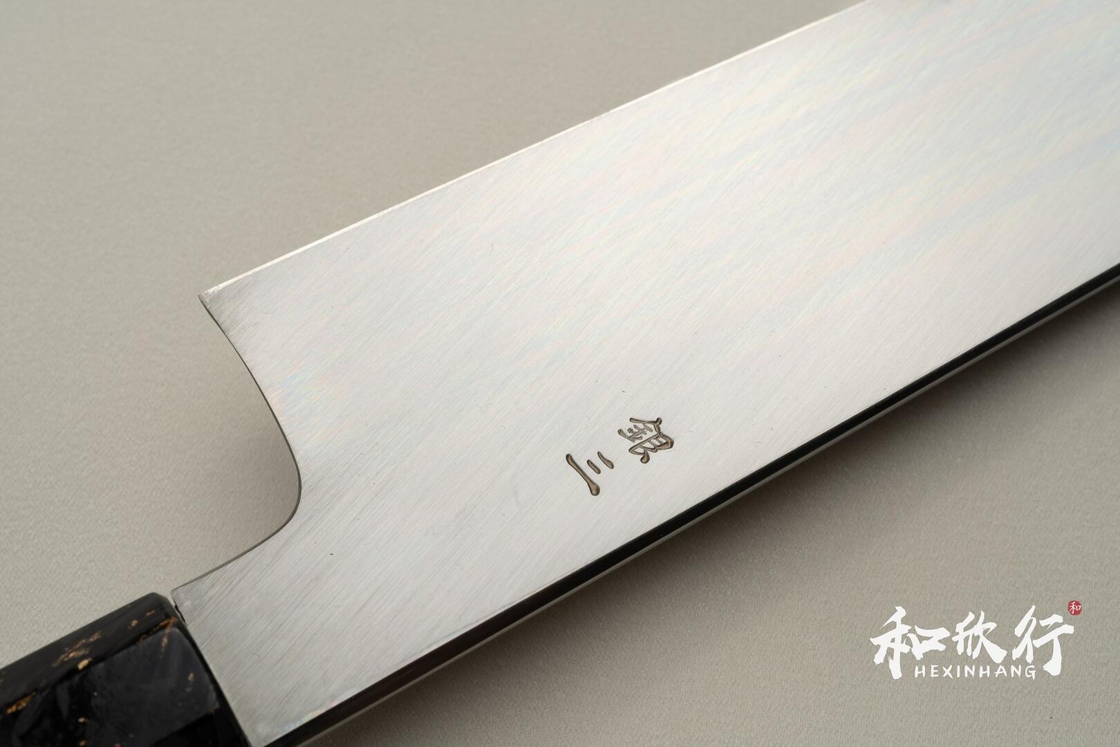 馬場刃物景清Baba-Hamono Kagekiyo 銀三鋼勘所型橫幅切付240mm 馬場刃物景清Baba-Hamono Kagekiyo 銀三鋼勘所型橫幅切付240mm